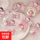 【12件套】卡通可愛(ài)粉色系小貓咪發(fā)圈甜頭繩軟萌扎頭皮筋發(fā)繩發(fā)飾 凱蒂貓【12件套】
