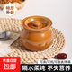 瓦罐煨湯燉盅家用商用隔水燉一人蒸蛋帶蓋燉罐沙縣小吃陶瓷煲湯罐 【加厚款】瓦罐(棕色) 500ml