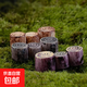 木樁橋墩diy樹(shù)樁橋墩小橋苔蘚微景觀(guān)擺件樹(shù)脂工藝品擺件裝飾素材 三連木樁隨機色1個(gè)