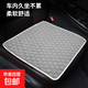 車(chē)載坐墊椅子墊加厚靠背一體辦公室學(xué)生家用四季通用透氣防滑便宜 坐墊套（圖案隨機）灰色 38*38cm防滑綁帶