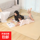 地暖墊碳晶石墨烯加熱地墊電熱地毯客廳家用發(fā)熱地熱墊取暖發(fā)熱 暖米黃【2025新款 母嬰環(huán)?！?50cm*30cm 【暖腳神器】