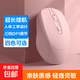 【京東物流】無(wú)線(xiàn)藍牙鼠標辦公鼠標輕音鼠標人體工程學(xué) 電腦筆記本適用 櫻花粉-2.4G充電款【送接收器】