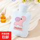 ?防爆加厚?熱水袋 暖手寶 可愛(ài)卡通防爆暖手袋 暖手暖腳熱水寶 淺藍色大象款 2000ml