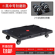 烏龜車(chē)38*51平板拉貨車(chē)推車(chē)搬運平板車(chē)四輪托盤(pán)車(chē)29*43拼接手推車(chē) 黑38*51烏龜車(chē)小2寸金鉆