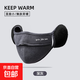 耳罩男冬季保暖口罩男女保暖防寒騎行遮臉面罩加厚一體護耳包耳暖 深灰色【男女通用 防寒護耳】