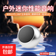 【金屬機身】無(wú)線(xiàn)藍牙音箱低音炮大音量迷你小音響家用戶(hù)外隨身便攜小鋼炮高顏值口袋藍牙音響M3S 金屬銀【小巧便攜+藍牙5.0+震撼低音】