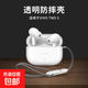 適用于vivo TWS5 Hi-Fi版保護套iqootws5無(wú)線(xiàn)藍牙耳機套vivo tws5透明殼卡通tws5hifi硅膠軟殼男女 【透明殼】配可扣掛繩 iQOO TWS5