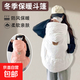 嬰兒背帶抱毯腰凳披風(fēng)通用推車(chē)防風(fēng)毯寶寶秋冬外出防風(fēng)多功能斗篷 【米白】防風(fēng)腰凳斗篷/推車(chē)蓋