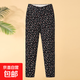 中老年人褲子冬季加絨加厚高腰媽媽防寒保暖棉褲駝絨外穿寬松奶奶 碎花 2525 4XL 建議130-145斤