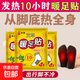 艾草生姜暖足貼自發(fā)熱鞋墊腳底貼保暖腳墊男女暖腳神器暖寶寶熱貼 【艾草生姜暖足貼】1包/2片