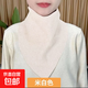 千格鳥(niǎo)三角圍巾圍脖護頸假領(lǐng)套頭脖套套頭保暖男女通用三角巾秋冬 純色燕麥