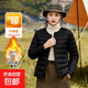 羊毛內膽女2025年秋冬新款羽絨棉服小個(gè)子保暖內搭輕薄寬松外套女 黑色 【優(yōu)質(zhì)羊毛100%填充】 XL 【推薦120-140斤】