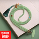 禪意斜挎手機鏈串珠長(cháng)款防丟手機掛繩國風(fēng)流蘇漢服配飾2025新款女 【翠綠色】斜挎鏈-流蘇款