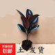 黑金剛橡皮樹(shù)辦公室小熱植工位綠植室內盆栽植物客廳好養活高級感 黑金剛橡皮樹(shù)【基地原盆】15cm高