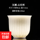德化白瓷心經(jīng)杯羊脂玉個(gè)人杯茶具陶瓷主人杯品茗杯功夫茶杯單杯大 心經(jīng)杯*1-200ml