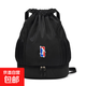 卓酷新款束口抽繩雙肩包牛津布大容量游泳健身包戶(hù)外運動(dòng)籃球包 黑色 2445