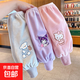 兒童加長(cháng)袖套女孩秋冬季女童防污耐臟護袖學(xué)生寫(xiě)字防水羽絨服套袖 灰+紫+粉【3雙】