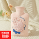 可愛(ài)卡通毛絨熱水袋注水可愛(ài)裝水暖水袋暖被窩肚子加厚暖手袋寶寶 草莓兔刺繡熱水袋 注水暖手寶【2000ml】
