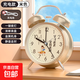 鬧鐘學(xué)生專(zhuān)用起床神器強力叫醒鬧鈴初中生兒童男孩女孩小2025新款時(shí)鐘 充電款4寸/米色【堅持很酷-女】