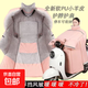 德奇美電動(dòng)車(chē)PU小羊皮擋風(fēng)被可拆卸內搭護腿被冬季加大加厚加寬加絨護肩護脖特厚護腿防寒防水 PU軟小羊皮-清新粉色【加大護肩護脖】