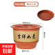 花盆綠植盆栽仿陶瓷花盆家用塑料戶(hù)外庭院種樹(shù)花盆加厚耐用花盆 吉祥盆-P620【44*30】 一套裝【送托盤(pán)】