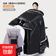 德奇美冬季擋風(fēng)被加絨加厚電動(dòng)車(chē)電摩托車(chē)前擋風(fēng)超厚保暖不漏風(fēng)抱背圍脖 新升級【黑色防雨布】連體側翼