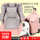 德奇美電動(dòng)車(chē)PU小羊皮擋風(fēng)被可拆卸內搭護腿被冬季加大加厚加寬加絨護肩護脖特厚護腿防寒防水 PU軟小羊皮-清新粉色【可拆卸內搭被】