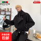 秋冬季cleanfit復古短款毛呢大衣外套男寬松感假兩件夾克 A178黑色 【工廠(chǎng)清倉】 XL 【重磅升級版】