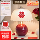 亦誠結婚臺燈婚房床頭燈一對紅色新娘陪嫁長(cháng)明燈送新婚禮物婚慶 送禮盒【白頭偕老】插電按鍵+三色可調亮度 送喜字