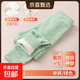 兒童保暖褲德絨校服神器春秋男童桑蠶絲內穿秋褲女童磨毛打底褲子 羊毛蠶絲校服神器-綠色 150 （建議140-150CM）