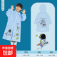 兒童雨衣男女童小學(xué)生寶寶幼兒園上學(xué)全身防水帶書(shū)包位卡通 藍宇航龍3XL碼【身高130-150cm】