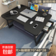 床上電腦桌床上桌電腦桌床上筆記本書(shū)桌可折疊桌子宿舍神器小桌子 黑【卡槽+杯托+抽屜款】70*48*28cm