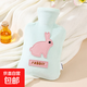 ?加厚防爆?皮革刺繡熱水袋 毛絨暖手寶暖寶寶 學(xué)生卡通暖手袋 伊年貳班-088【500ml】 持續保溫【皮革刺繡款】注水熱水袋