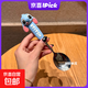 304不銹鋼硅膠勺子叉子可愛(ài)家用兒童學(xué)生吃飯湯勺調羹餐具 史迪仔不銹鋼（造型勺子）
