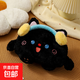 熱水袋充電款被窩專(zhuān)用2025新款充電加厚防爆正品男女生痛經(jīng)暖水袋 快樂(lè )跑步黑貓+熱水袋+充電器