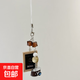 原創(chuàng  )復古系相機串珠手機鏈創(chuàng  )意包掛鑰匙扣打卡小相框ccd掛鏈配飾 打卡時(shí)光【掛繩款】