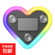 汽車(chē)太陽(yáng)能幻彩愛(ài)心燈三角窗無(wú)線(xiàn)免接線(xiàn)車(chē)載內氛圍裝飾燈警示燈 第二代智能車(chē)窗愛(ài)心氛圍燈【兩個(gè)裝】 七彩款