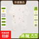 新生兒蝴蝶衣保暖夾棉寶寶爬服無(wú)骨嬰兒衣服a類(lèi)寶寶哈衣嬰兒連體 吉他小熊三層保暖蝴蝶衣 52cm
