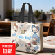 kitty帆布包大容量春夏新款卡通帆布包可愛(ài)通勤包小眾百搭手提包 KT【藍色-無(wú)掛件】