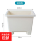 加厚球根盆方形樹(shù)脂花盆種球專(zhuān)用塑料大號花盆綠植盆栽朱頂紅蘭花 方形球根盆【米白色二個(gè)送托盤(pán)】 外口徑26.8*26.8cm