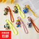 卡通動(dòng)漫瘋狂動(dòng)物城鑰匙扣可愛(ài)朱迪尼克汽車(chē)鑰匙鏈男女包包小掛件 2個(gè)裝 尼克+兔子警官