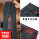 大碼小個(gè)子微喇叭牛仔褲女2025春秋新款高腰顯瘦彈力馬蹄褲胖妹妹 水泥灰 M