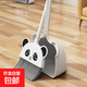 幼兒園可愛(ài)熊貓兒童掃把套裝清潔工具寶寶掃地玩具簸箕迷你小掃帚 熊貓掃把簸箕套裝【掛孔設計 輕松收納】