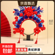 國潮京劇發(fā)箍扭扭棒手工diy材料包套裝非遺戲曲毛球花旦發(fā)飾手工裝飾品 【貴妃醉酒】DIY發(fā)箍