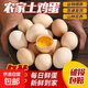九華山雞蛋現撿現發(fā)竹林蛋柴雞蛋40-50g±5g產(chǎn)地直發(fā) 4枚土雞蛋
