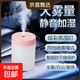 加濕器家用空氣加濕器凈化器空調房加濕器usb便攜式辦公學(xué)生宿舍補水孕婦嬰兒臥室生日禮物女 【基礎款】典雅白-氛圍暖燈