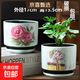 花盆陶瓷特價(jià)清倉帶托盤(pán)家用室內外綠蘿吊蘭創(chuàng  )意多肉小花盆桌面 兩個(gè)大號手繪玫瑰家園帶托盤(pán) 無(wú)規格