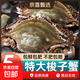 開(kāi)海新鮮梭子蟹鮮活冷凍梭子蟹特大號螃蟹海蟹青蟹白蟹飛蟹 大號母蟹2-3只每斤【到手5斤】