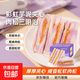 彩虹芋泥肉松味三明治香芋夾心沙拉學(xué)生吐司早餐面包休閑代餐零食 香芋肉松味三明治 8包/箱
