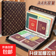 證件收納包卡包文件戶(hù)口本疫苗本寶寶出生證明護照駕駛證活頁(yè)卡套家庭證件收納包加厚皮面A4資料冊 【拉鏈款】咖啡色12個(gè)內頁(yè)